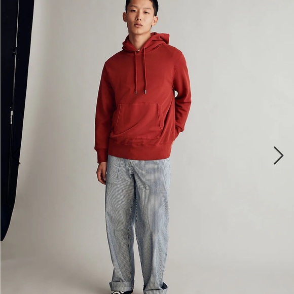 Pullover Hoodie Sweatshirt - cranberry - Picture 3 of 6